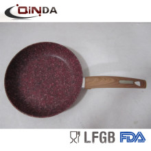 Better quantity forged aluminum granite stone frying pan